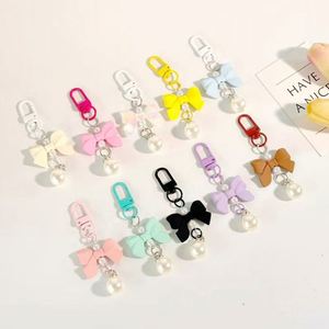 Creative Bow Colorful Keychain Mobile Phone Accessories Bag Pendant Personal Decoration - Product Image 2