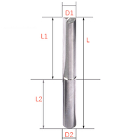 Fraise droite CNC pour le travail du bois, outil en carbure monobloc pour MDF, contreplaqué et aggloméré