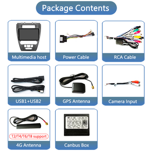 Hệ Thống Âm Thanh Xe Hơi Android Âm Thanh Nổi 1din Cho Xe Hơi Ford Fusion Mondeo Mustang 2009-2012 WIFI GPS <span class=keywords><strong>Radio</strong></span> Stereo BT Carplay 4G SWC BT - Product Image 3