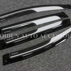 กันสาดประตูหน้าต่างรถยนต์ KQD ขายดีจากโรงงาน ผลิตภัณฑ์กันแดดแบบกำหนดเองสำหรับรถยนต์โตโยต้า อินโนวา ปี 2016 ขึ้นไป - Product Image 5