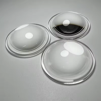 Diamètre optique Lentille dôme hémisphère 30mm Lentille dôme sphérique