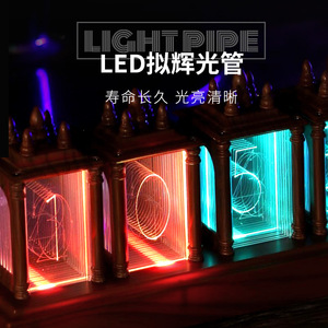 Led Digital Nixie Clock Elektronische Retro Tisch uhr RGB Dekoration Uhr Kreative Antike Stil Vintage - Product Image 4