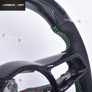 Volant en fibre de carbone pour <span class=keywords><strong>Porsche</strong></span> <span class=keywords><strong>911</strong></span> Cayenne 718 918 Cayman Macan Panamera Taycan - Product Image 5