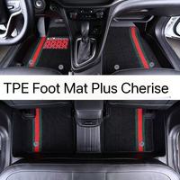 Tapis de sol de voiture en TPE, 3 pièces, entièrement enveloppants, personnalisables, imperméables et antidérapants, vente en gros d'usine