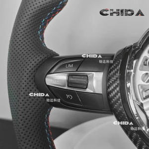 พวงมาลัยคาร์บอนไฟเบอร์สำหรับรถบีเอ็มดับเบิลยู เหมาะสำหรับรถยนต์เกียร์ธรรมดา รุ่น F20 F21 F52 F40 F22 F23 F44 F45 F46 F11 F10 F30 X1 X2 X3 <span class=keywords><strong>E90</strong></span> - Product Image 3