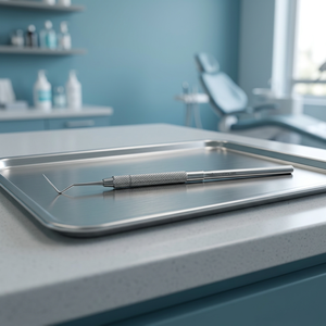 MED INNOVATION Explorer DG 16 Sonda de Diagnóstico Dental Endodóntica de Acero Inoxidable Plateado con Mango Hueco Manual para Uso en Laboratorio CE - Product Image 1
