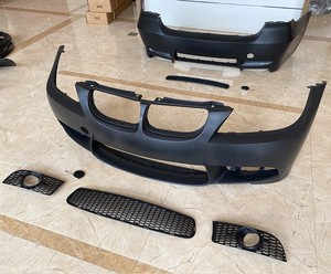 Kit Paraurti Anteriore e Posteriore per BMW <span class=keywords><strong>Serie</strong></span> 3 E90 2005-2008 Pre-modificato M3 Large Surround in PP - Product Image 5