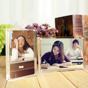 Nhà Máy Tùy Chỉnh Chất Lượng Cao 3D In Ấn Rõ Ràng Acrylic Ảnh Khối Acrylic Nam Châm Khung Ảnh Acrylic Khối Hình Ảnh Khung - Product Image 5