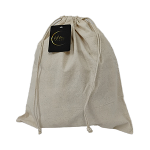 Eco-Friendly Unisex Casual Cotton <b>Drawstring</b> Tote Bag Made in India - Product Image 1