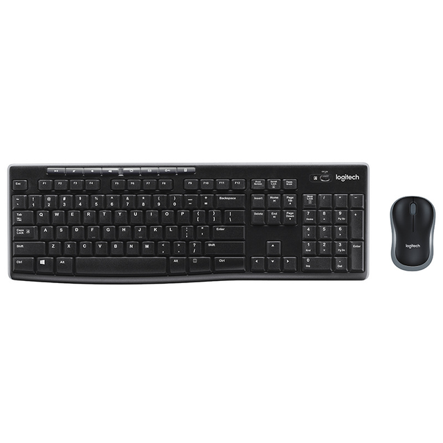 Logitech MK270 2.4G Wireless Mouse+ Keyboard Combo Set for Desktop Laptop