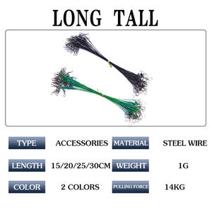 <span class=keywords><strong>Fil</strong></span> avant anti-morsure pour la pêche en bateau <span class=keywords><strong>de</strong></span> rivière et d'océan Accessoires <span class=keywords><strong>de</strong></span> <span class=keywords><strong>fil</strong></span> tressé en acier pour engrenage - Product Image 3