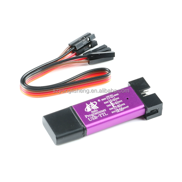 5th generation STC full range of MCU automatic programmer free cold start download USB to TTL fully isolated
