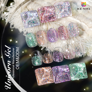 <span class=keywords><strong>Esmalte</strong></span> <span class=keywords><strong>de</strong></span> Gel ICE NOVA Unicornio con Efecto Brillante, Gel Brillante Superbrillante en 20 Colores, Marca Privada OEM, <span class=keywords><strong>Esmalte</strong></span> <span class=keywords><strong>de</strong></span> Gel UV Brillante Queen - Product Image 5