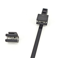 Attache de câble en Nylon résistant à la corrosion pour boucle en tôle de poutre de camion de voiture Clips de câble de carte en acier à siège fixe détachable