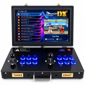 <span class=keywords><strong>Console</strong></span> <span class=keywords><strong>Arcade</strong></span> Portatile Ricaricabile in Metallo da 22 Pollici, Pieghevole, Pandora's Box, Doppio Joystick, <span class=keywords><strong>Console</strong></span> <span class=keywords><strong>Retro</strong></span> per 2 Giocatori, per Esterni e Casa - Product Image 2