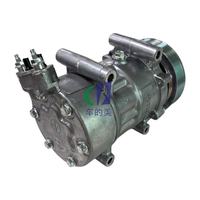 Nouveau compresseur de climatisation de voiture de haute qualité 6PK 119mm 12V Peugeot 307 2001-2011 OEM 6453QJ 9670318880 9659875780 Pièce de climatisation