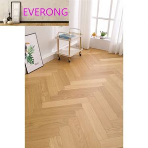 2024 <span class=keywords><strong>EV</strong></span> Premium Parquet en chêne courbé à chevron Parquet en bois massif Design moderne pour les salons Chambres à coucher Installation facile par clic - Product Image 6