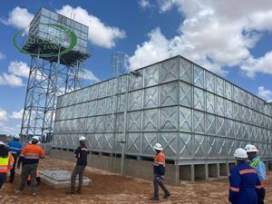 Tanque de Agua de Acero HDG de 200m3 de la Marca Success para Riego Agrícola, Sistema de Riego por Goteo/Aspersión para Cultivos Agrícolas - Product Image 4