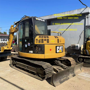 Mini excavatrice CAT 308D d'occasion de haute qualité 308E/308E2/308C/308 307 Machine de 8 tonnes Offre Spéciale avec composants PLC de moteur de base - Product Image 3