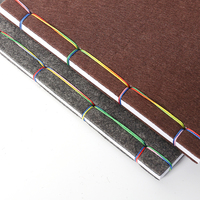 Carnet de notes créatif fait main en feutre, style chinois, avec logo personnalisé, reliure thermique, journal/agenda, vente en gros, nouveauté 2026