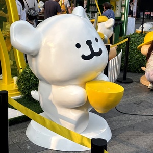 Scultura Gigante di Cane Carino, Decorazione per Centro Commerciale, Statua Animale in FRP per Centro Acquisti - Product Image 3