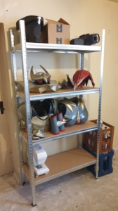 Étagères de système de rayonnage d'entrepôt automatique de couleur blanche pour les magasins <span class=keywords><strong>etagere</strong></span> de produit du marché mexicain - Product Image 6