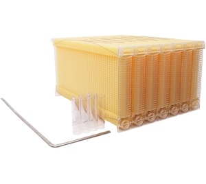 Nuevas herramientas de apicultura: Cuadros de plástico <span class=keywords><strong>inteligentes</strong></span> para colmenas, cuadros de colmena de miel de flujo automático, 1 año de garantía - Product Image 1
