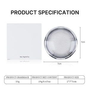 Bronceador Vegano Brillante de 5 Colores de Marca Privada, <span class=keywords><strong>Iluminador</strong></span> en Polvo Compacto Resistente al Agua de Larga Duración - Product Image 6