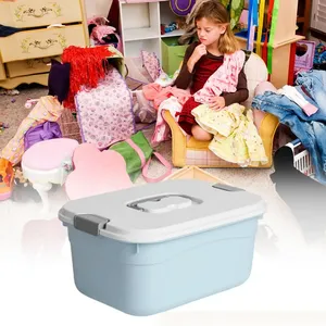 Clothes Storage Box Large Capacity Thickened Toy Organizer Container With Lid Dustproof Waterproof Sundries Home Accessories