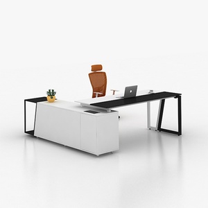 Luxury <b>Office</b> / Painted Computer Desk/post Modern Minimalist Small Apartment Desk Executive <b>Office</b> Desk - Product Image 1