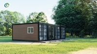 Bâtiments Modulaires en Acier de Luxe, Design Boutique, Traditionnels, Étanche, Conteneurs Portables, Bureaux Extensibles, Vente Chaude