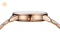 Ensemble de montres pour couple, bracelet en acier inoxydable, montre-bracelet à quartz étanche, tendance, pour les amoureux, vente en gros