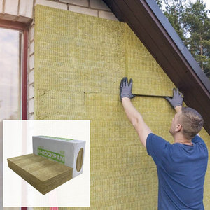 Isolation en laine de <span class=keywords><strong>roche</strong></span> UET, vente en gros, certifiée CE, ignifuge A1, isolation thermique, panneau en laine de <span class=keywords><strong>basalte</strong></span> pour mur extérieur - Product Image 5