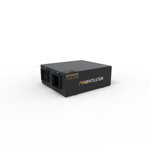 Système de ventilation à récupération de chaleur à économie d'énergie MVHR ERV HRV <span class=keywords><strong>avec</strong></span> <span class=keywords><strong>moteur</strong></span> AC 5000m3/h <span class=keywords><strong>avec</strong></span> filtre à charbon récupérateur d'air - Product Image 6