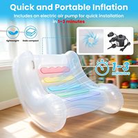 Chaise sensorielle pour enfants autistes, chaise à bascule gonflable, TDAH, recherche sensorielle, apaisement, équilibre sensoriel