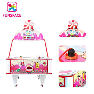 Funspace, que funciona con monedas, 2 jugadores, mesa de dulces, Hockey, deportes para niños, recreación, máquina de juego de hockey de aire - Product Image 2