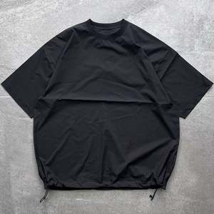 เสื้อยืดผ้าโพลีเอสเตอร์แห้งเร็วสำหรับผู้ชายเสื้อยืดโอเวอร์ไซส์น้ำหนักเบางานตามสั่ง - Product Image 3