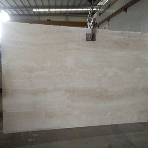 TMZ Traverten Travertin naturel de haute qualité Italie blanc ivoire pour sol et mur Coverin - Product Image 3