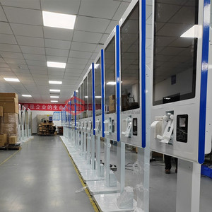 Kiosque <span class=keywords><strong>de</strong></span> commande en libre-service WUXIN Totem Payments Wifi avec écran tactile 21,5/27 pouces pour restaurants/cliniques - Product Image 3