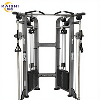 Máquina de Entrenamiento de Fuerza Multifuncional de Doble Cable, Pequeña, Directo de Fábrica Kaishi