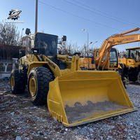 Chargeuse sur pneus Komatsu 380 d'occasion très demandée, bien entretenue, pièces d'origine, chargeuse frontale Komatsu 380 d'occasion
