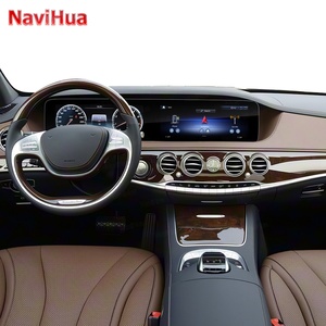 Navihua New Style 12.3 Inch Android Car Stereo Radio <b>Screen</b> for Mercedes Benz S Class W222 2014-2017 GPS Navigation DVD Player - Product Image 2