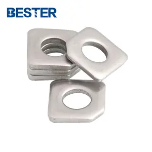 High pressure galanvized 4.8 12.9 gb 853 stainless steel square taper washers for slot section hdg washer