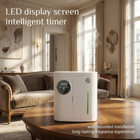 Diffuseur d'arômes intelligent commercial HVAC pour grandes surfaces, mural, 1000 ml, sans eau, électrique, pour huiles parfumées, garantie 1 an
