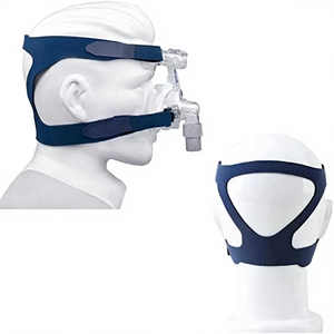 สายรัดศีรษะสำหรับหน้ากาก <span class=keywords><strong>CPAP</strong></span> แบบ OEM พร้อมโลโก้สั่งทำได้, สายรัดศีรษะแบบยืดหยุ่นปรับได้มาตรฐาน CE สำหรับผู้ป่วยหยุดหายใจขณะหลับ, สายรัดศีรษะแบบเปลี่ยนได้, ซักล้างได้, คุณภาพทางการแพทย์ - Product Image 2