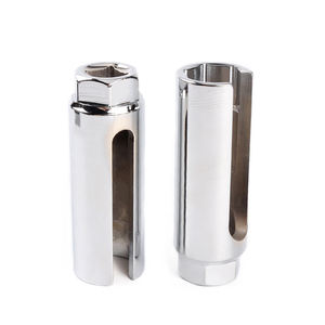 Llave de Vaso para <span class=keywords><strong>Sensor</strong></span> de Oxígeno de 1/2 Pulgada con Recorte Lateral para Cable, Herramienta para Remover e Instalar Sensores de Oxígeno en Vehículos - Product Image 3