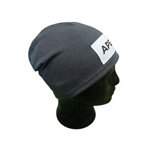 Men's Black Beanie Hat Knit Cuffed <b>Winter</b> <b>Cap</b> Unisex Streetwear Skull <b>Cap</b> Custom Logo Wholesale Fashion Accessory - Product Image 1