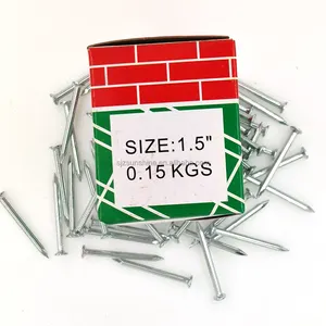 1.5 inch 2 inch 3inch hard galvanized concrete steel nail for building construction