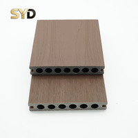 Planches de terrasse en composite co-extrudé WPC, imperméables et antidérapantes, pour jardin, patio, balcon et terrasse