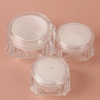 Pots en plastique crème faciale cosmétique personnalisée en Offre Spéciale avec bouchon à vis